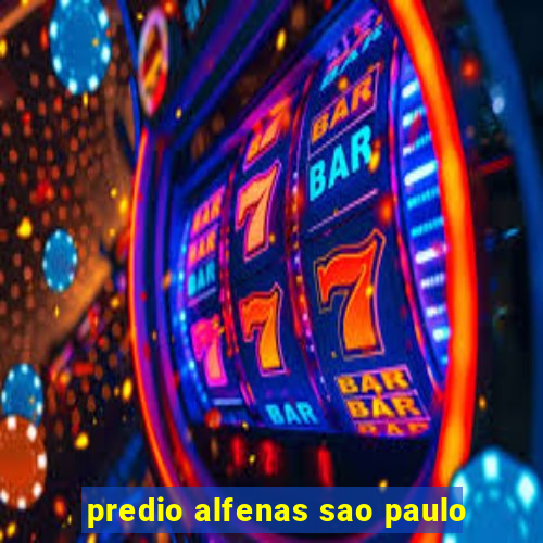 predio alfenas sao paulo